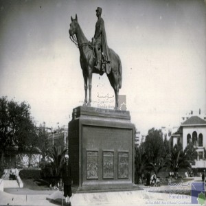 Casablanca - la statue du Maréchal Lyautey