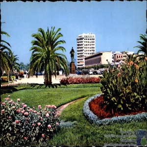 Casablanca - jardin de la Place Lyautey