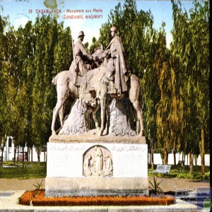 Casablanca - monument aux morts (Landowski, sculpteur)