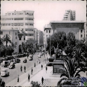 Casablanca - Place Lyautey et Avenue d\'Amade