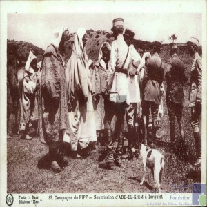 Campagne du Riff - soumission d\'Abd-El-Krim à Targuïst