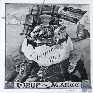 Oeuf du Maroc - Pâques 1905