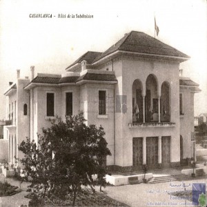 Casablanca - Hôtel de la Subdivision