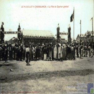 Le 14 juillet à Casablanca - la fête du Quartier général