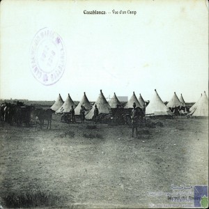 Casablanca - vue d\'un camp