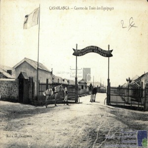 Casablanca - caserne du train des équipages