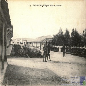 Casablanca - hôpital militaire, intérieur