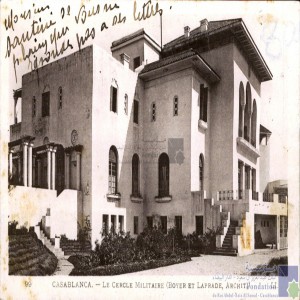 Casablanca - le Cercle militaire (Boyer et Laprade, archit.)