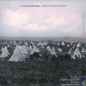 Bivouac de la mehalla du caïd Glaoui