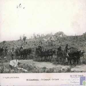 Casablanca - en campagne, un convoi