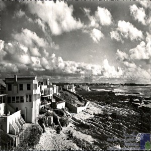 Casablanca - effet de nuages sur la côte d\'Aïn Diab