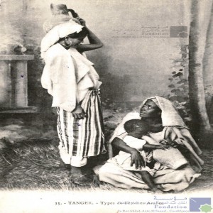 Tanger - types de femmes arabes