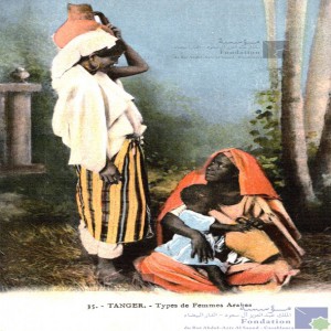 Tanger - types de femmes arabes
