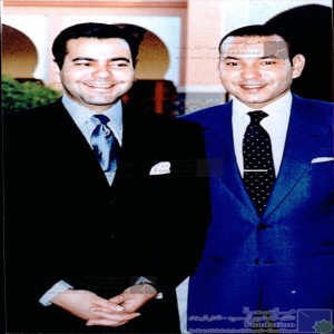 S. M. le Roi Mohammed VI et S. A. le prince Moulay Rachid