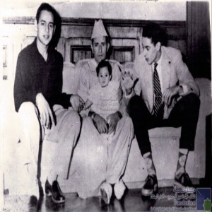 La famille royale en exil