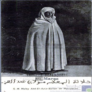 S. M. Muley Abd-el-Aziz, sultan de Marruecos