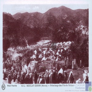 Moulay-Idriss - pèlerinage des fils du Sultan