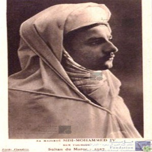 Sa Majesté Sidi-Mohammed IV Ben Youssef, sultan du Maroc, 1927