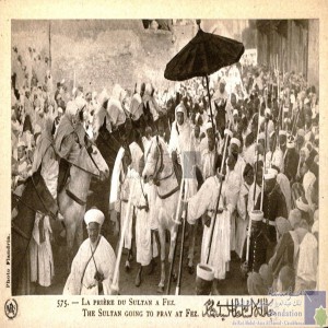 La prière du Sultan à Fez