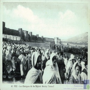 Fez - les obsèques de Sa Majesté Moulay Youssef