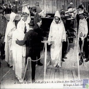 Souvenir du séjour à Casablanca de S. M. le Sultan du Maroc Moulay Youssef
