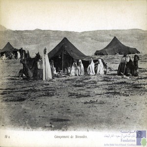 Campement de nomades