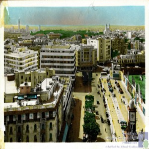 Casablanca - Place de France et les nouveaux immeubles