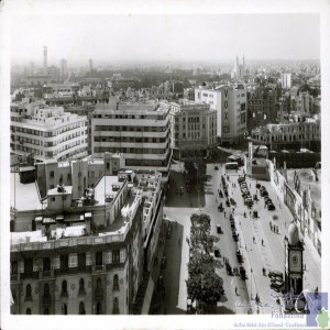Casablanca - Place de France et les nouveaux immeubles