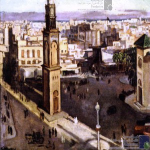[Casablanca - Place de France et la Tour de l\'Horloge]