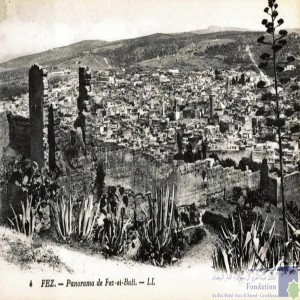 Fez - panorama de Fez-el-Bali