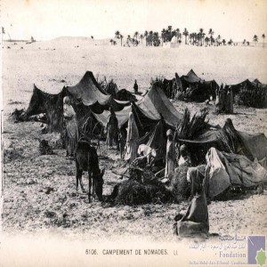 Campement de nomades