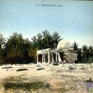 Marabout dans l\'oasis