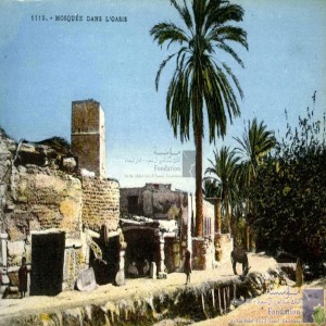 Mosquée dans l\'oasis