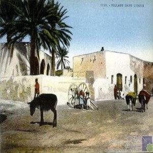 Village dans l\'oasis