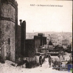 Rabat - les remparts de la Casbah des Oudayas