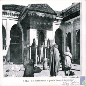 Fez - les fontaines de la grande Mosquée Karniaine