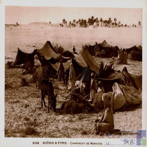 Campement de nomades