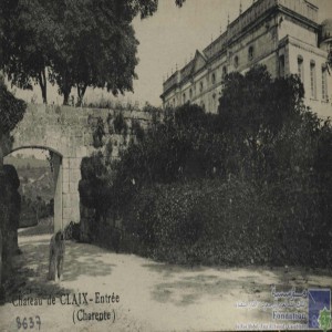 Charente - Château de Claix - entrée