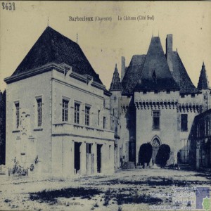 Barbezieux (Charente) - le Château (côté sud)