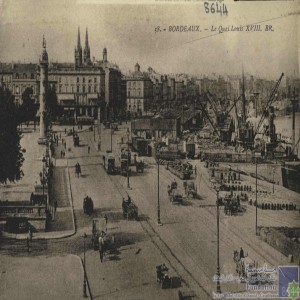 Bordeaux - le Quai Louis XVIII