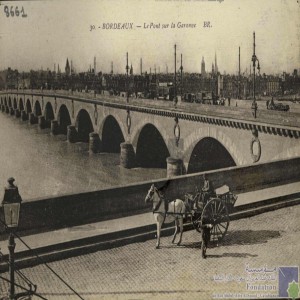Bordeaux - le pont sur la Garonne