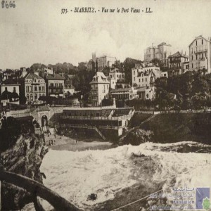 Biarritz - vue sur le Port Vieux