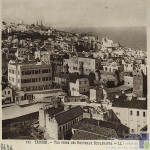 Tanger - vue prise des nouveaux boulevards