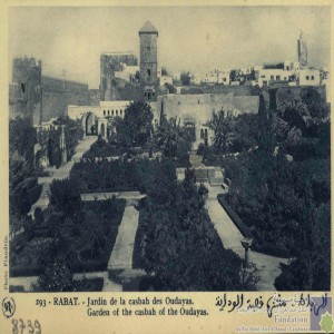 Rabat - jardin de la Casbah des Oudayas