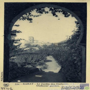 Rabat - le jardin des Oudayas