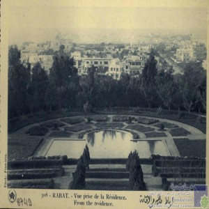 Rabat - vue prise de la Résidence
