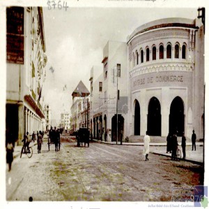 Casablanca - Boulevard de la Gare et Bourse de Commerce