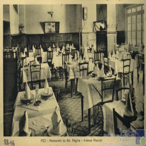 Fez - restaurant du Gd.-Régina - Avenue Maurial