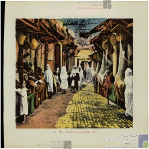 Fez - un souk de la médina