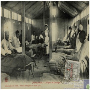 Casablanca - l\'hôpital de campagne